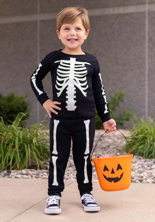 Skeleton 2 Piece Jogger Sleep Set for Toddlers - US 0161