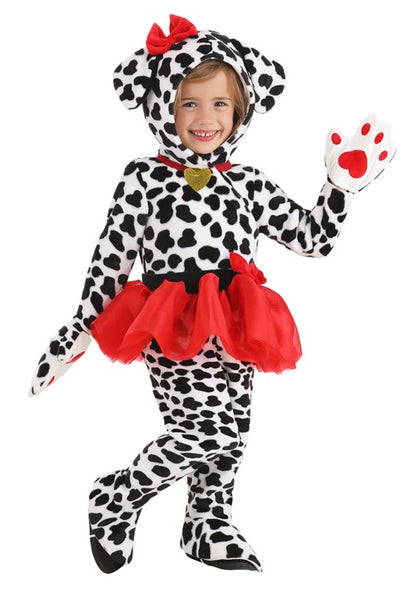 Soft Dalmatian Tutu Costume for Toddler - US 6404