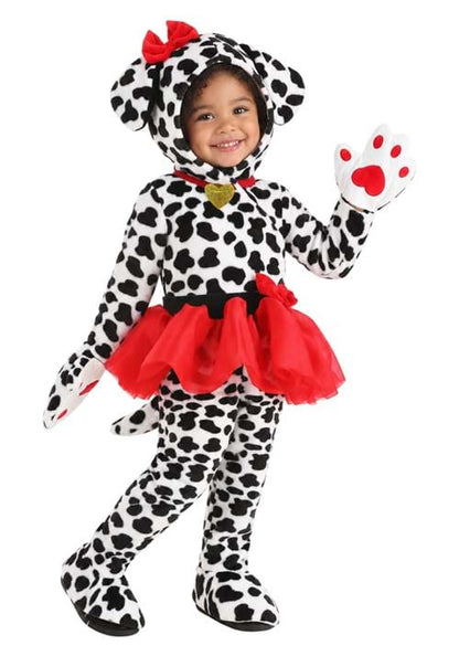 Soft Dalmatian Tutu Costume for Toddler - US 6404