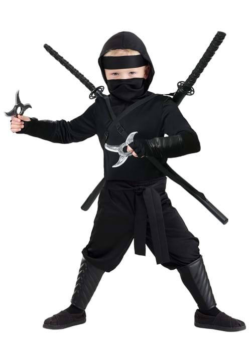 Stealth Shinobi Ninja Costume for Toddlers - US 9276