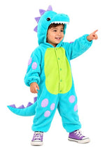 Teal Cuddlesaur Costume for Toddlers - US 4847