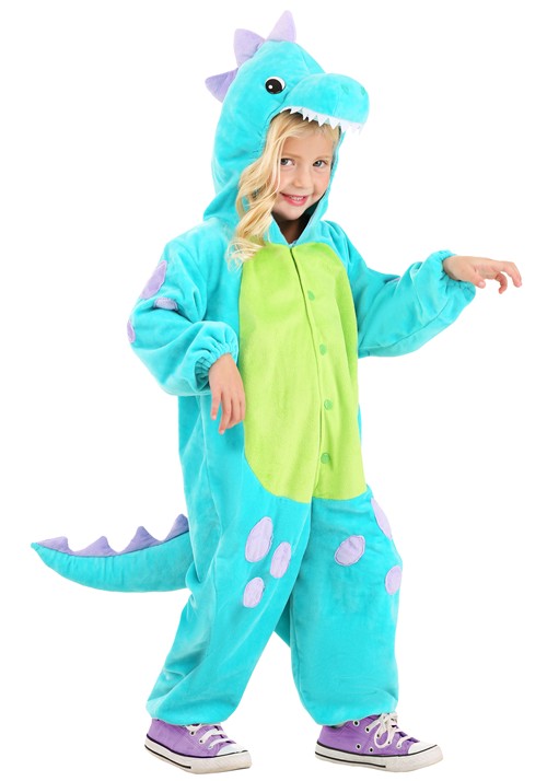 Teal Cuddlesaur Costume for Toddlers - US 4847