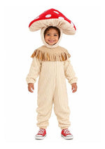 Teeny Toadstool Mushroom Costume for Toddlers - US 9844