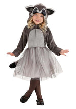Girl's Toddler Tutu Raccoon Costume Dress - US 6974