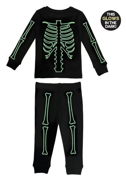 Skeleton 2 Piece Jogger Sleep Set for Toddlers - US 0161