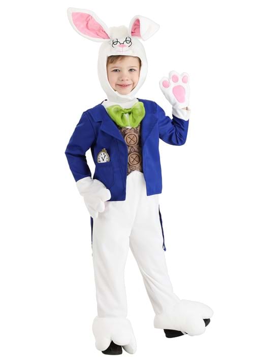 Whimsical White Rabbit Costume for Toddlers - US 8714