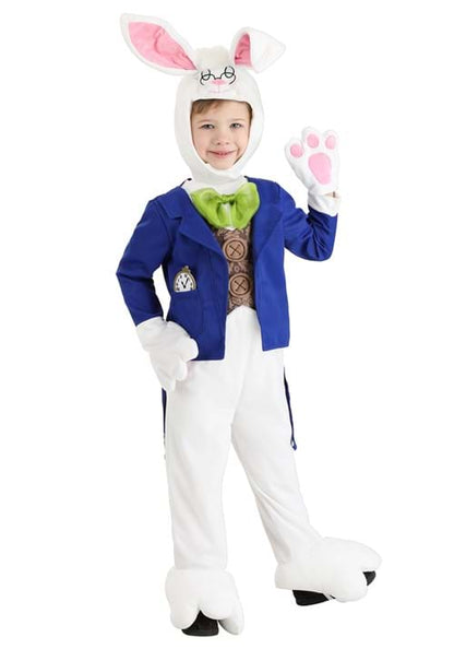 Whimsical White Rabbit Costume for Toddlers - US 8714