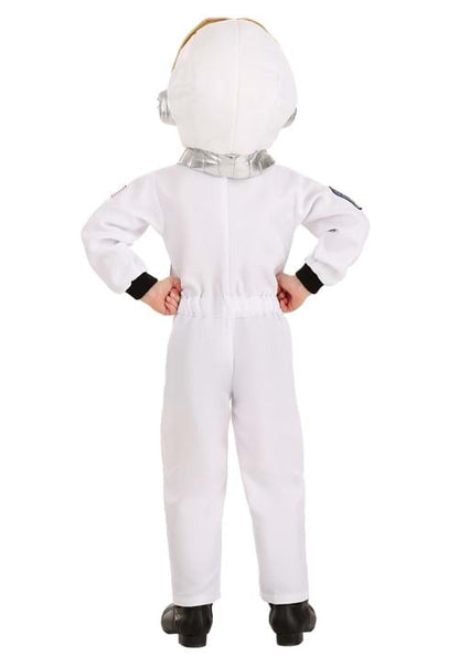 White Astronaut Toddler Jumpsuit Costume - US 1428