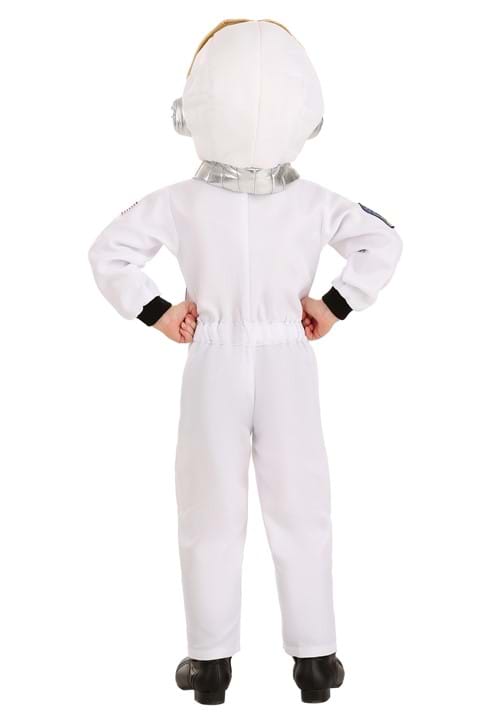 White Astronaut Toddler Jumpsuit Costume - US 1428