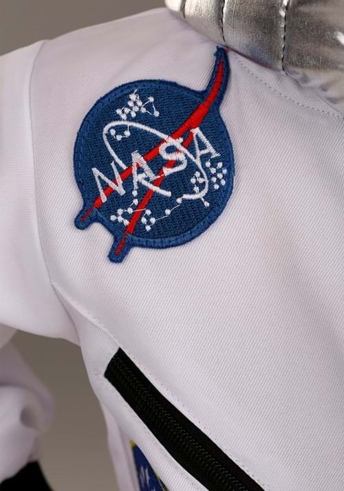 White Astronaut Toddler Jumpsuit Costume - US 1428