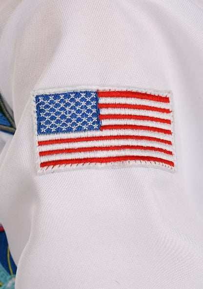 White Astronaut Toddler Jumpsuit Costume - US 1428