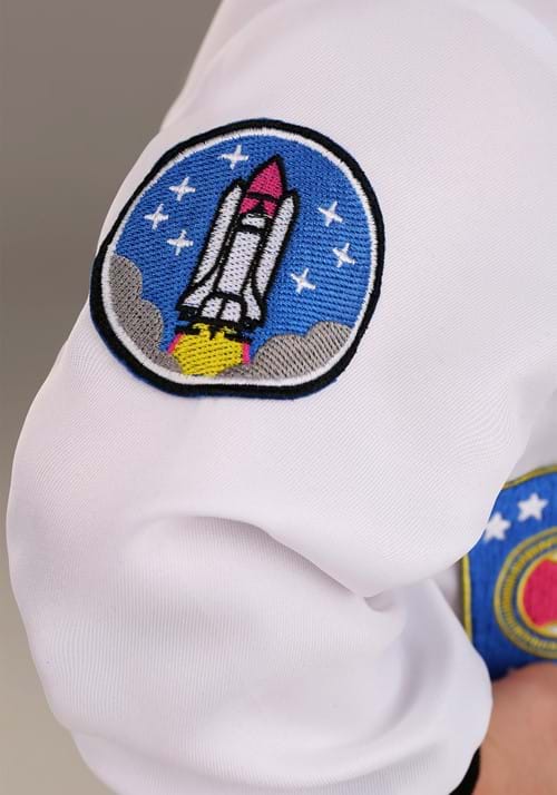 White Astronaut Toddler Jumpsuit Costume - US 1428