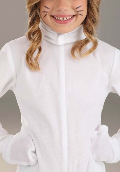 White Cat Costume for Toddlers - US 7842