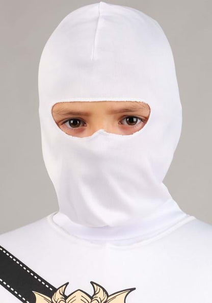 Toddler White Ninja Master Costume - US 2823