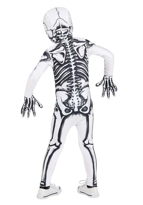 White Skeleton Toddler Costume - US 7784