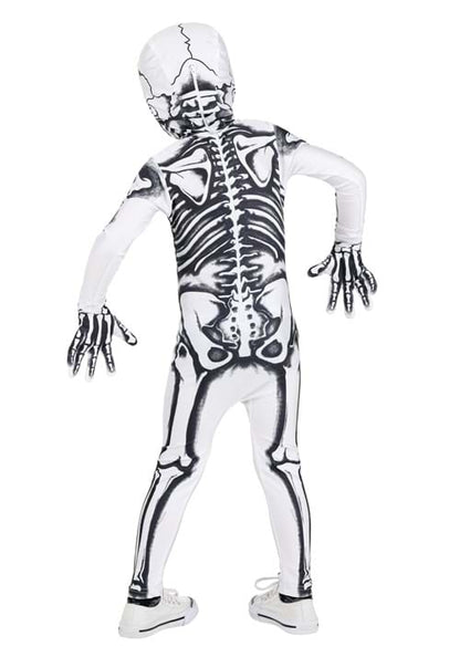 White Skeleton Toddler Costume - US 7784