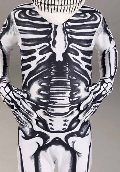 White Skeleton Toddler Costume - US 7784