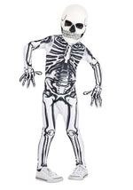White Skeleton Toddler Costume - US 7784