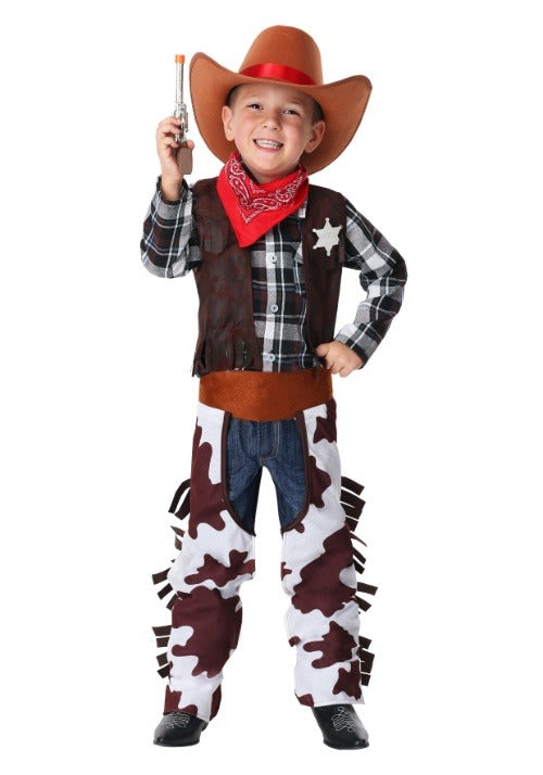 Boy's Wild West Sheriff Toddler Costume - US 3988