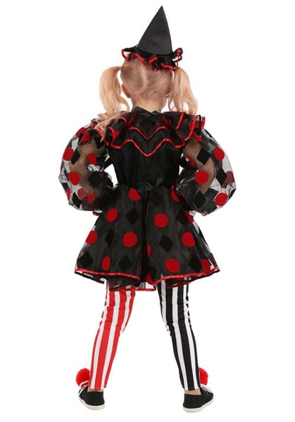 Wonderland Red Clown Toddler Costume - US 6655