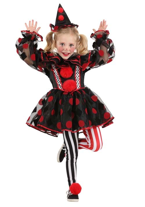 Wonderland Red Clown Toddler Costume - US 6655