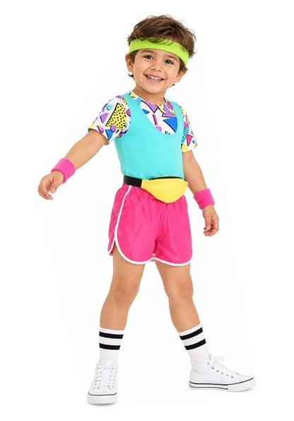 Work It Out 80s Costume for Toddlers - US 2945