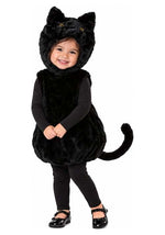 Toddler Bubble Body Black Kitty Costume - US 9184