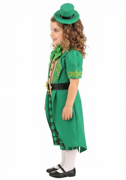 Girl's Charming Leprechaun Toddler Costume - US 2820