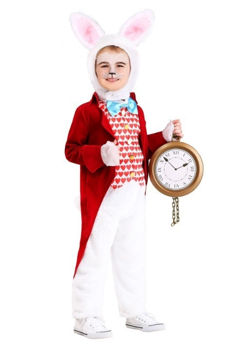 Toddler's Dignified White Rabbit Costume - US 9462