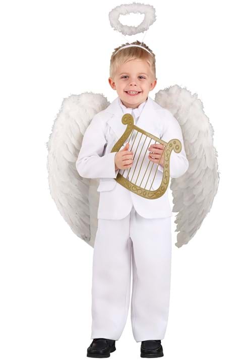 Toddlers White Suit Costume - US 3580