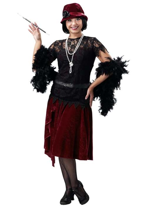 Women's Toe Tappin' Flapper Costume Dress - US 4002