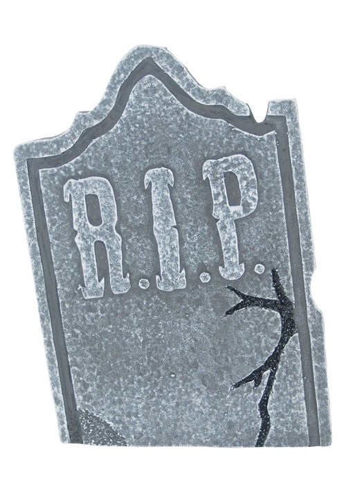 Set of 3 Crooked Stone Tombstone Decoration - US 3931