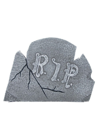 Set of 3 Crooked Stone Tombstone Decoration - US 3931