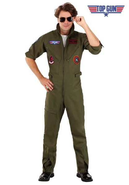 Top Gun Premium Flight Suit Costume for Men - US 8234