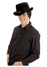 Men's Black Top Hat Costume Accessory - US 3111