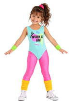 Totally 80s Workout Costume for Toddlers - US 6022