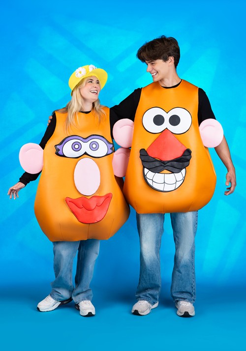 Mrs / Mr Potato Head Adult Costume - US 1958