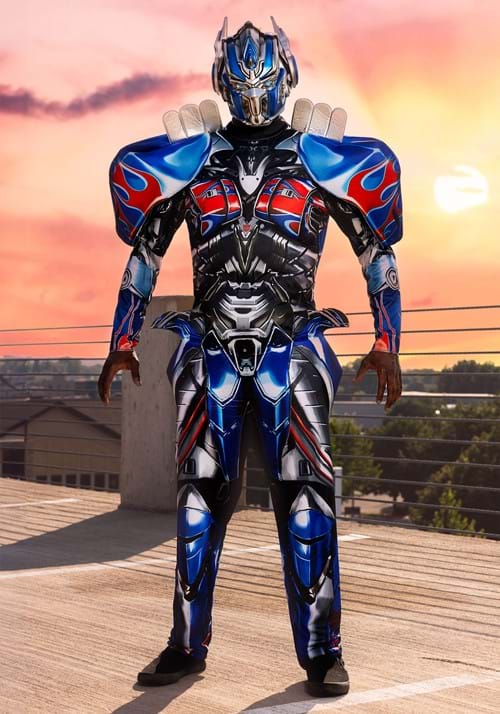 Transformers 5 Deluxe Optimus Prime Costume for Adults - US 9303
