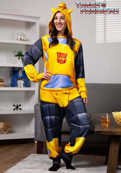 Adult Transformers Bumblebee Union Suit - US 9142
