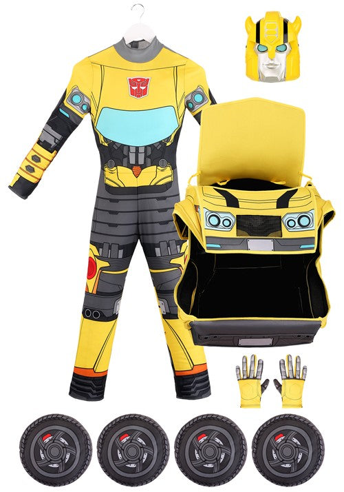 Kid's Transformers Bumblebee Converting Costume - US 6613