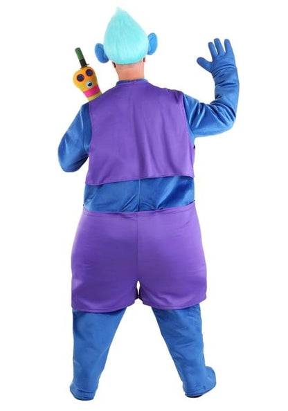 Adult Plus Size Biggie Costume from Trolls - US 9855