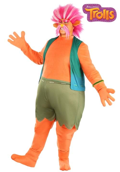 Adult Plus Size Trolls King Peppy Costume - US 6713
