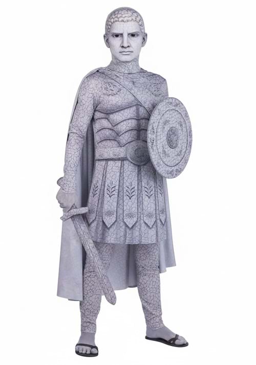 Boy's Turned to Stone Warrior Costume - US 9533