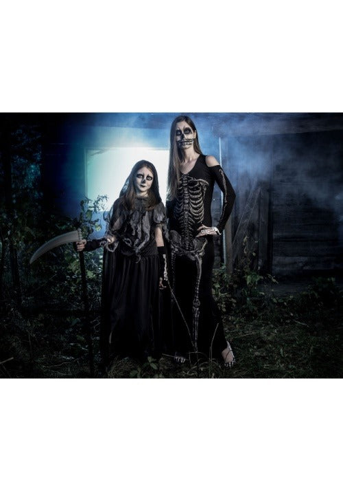 Tween Miss Reaper Costume - US 7039