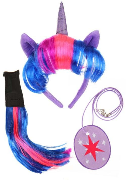 Twilight Sparkle Headband Tail & Cutie Mark Costume Accessory Kit - US 2622