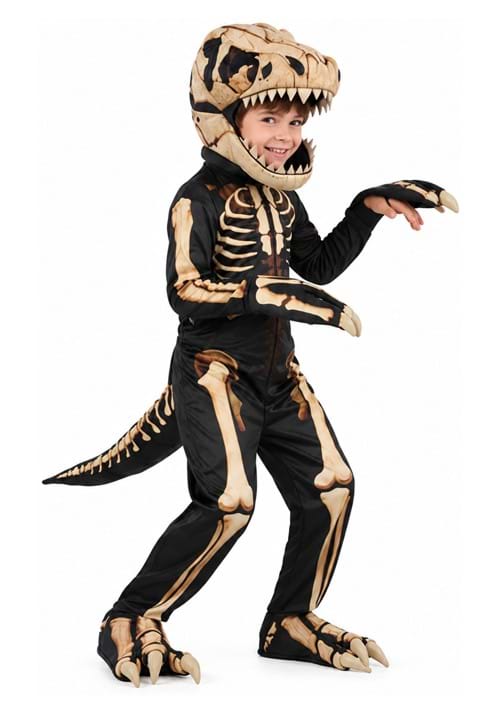 Kid's Tyrannosaur Fossil Costume - US 9470