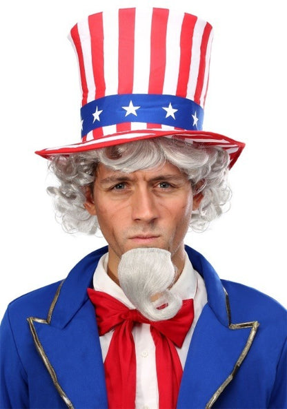Uncle Sam Wig & Beard Kit - US 6410