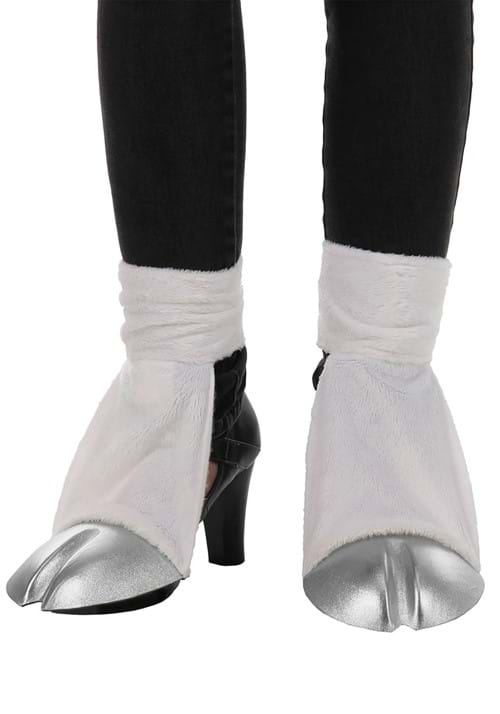 Unicorn Silver Costume Back Hooves - US 2042