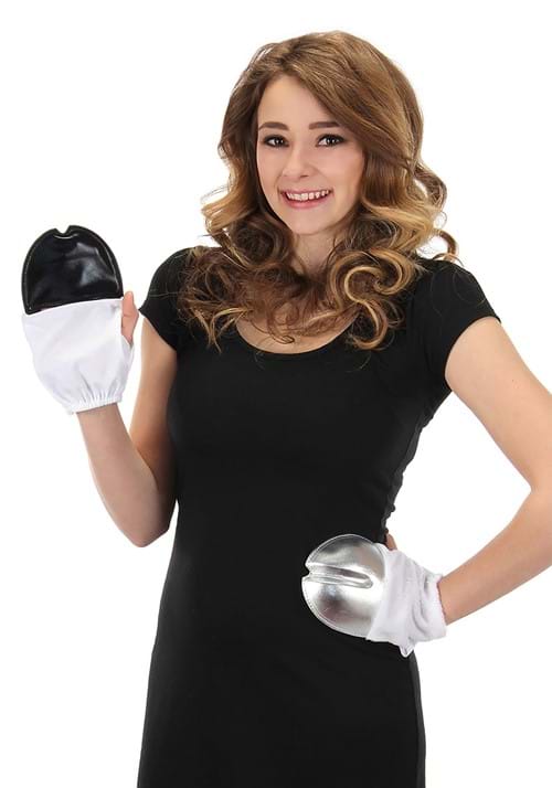 Silver Unicorn Costume Front Hooves - US 5481