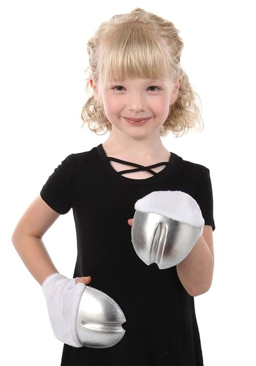 Silver Unicorn Costume Front Hooves - US 5481